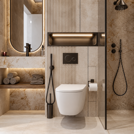 Vase WC si Bideuri - Vas de toaletă suspendat DUXU Flow – Rimless
