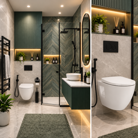 Vase WC si Bideuri - Vas WC suspendat DUXU Rem – cu tehnologie CleanOn