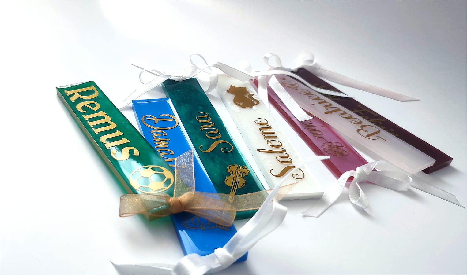 Breloc rășină epoxidică multicolor Elegant Collections