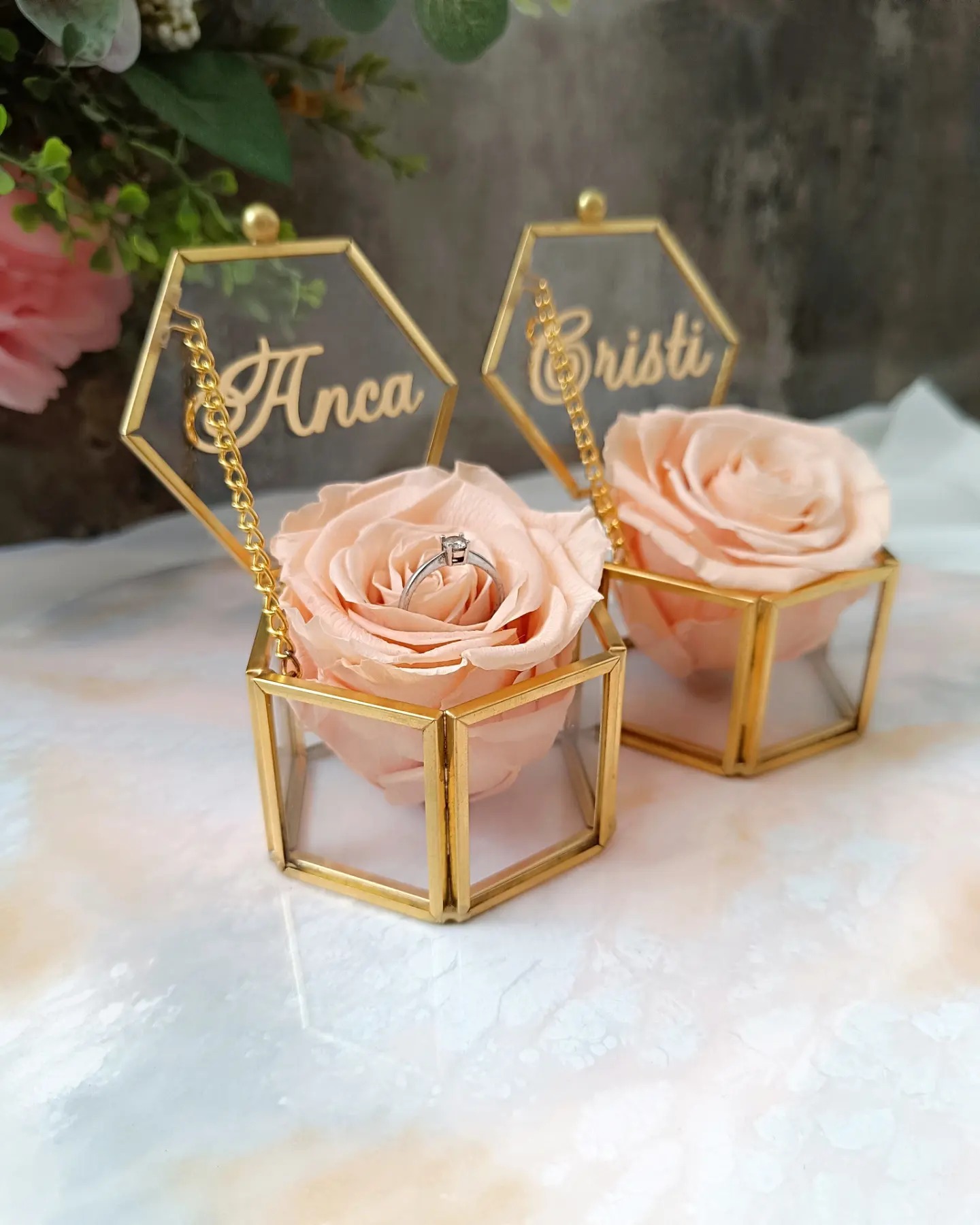 Cutie verighete Elegant Collections