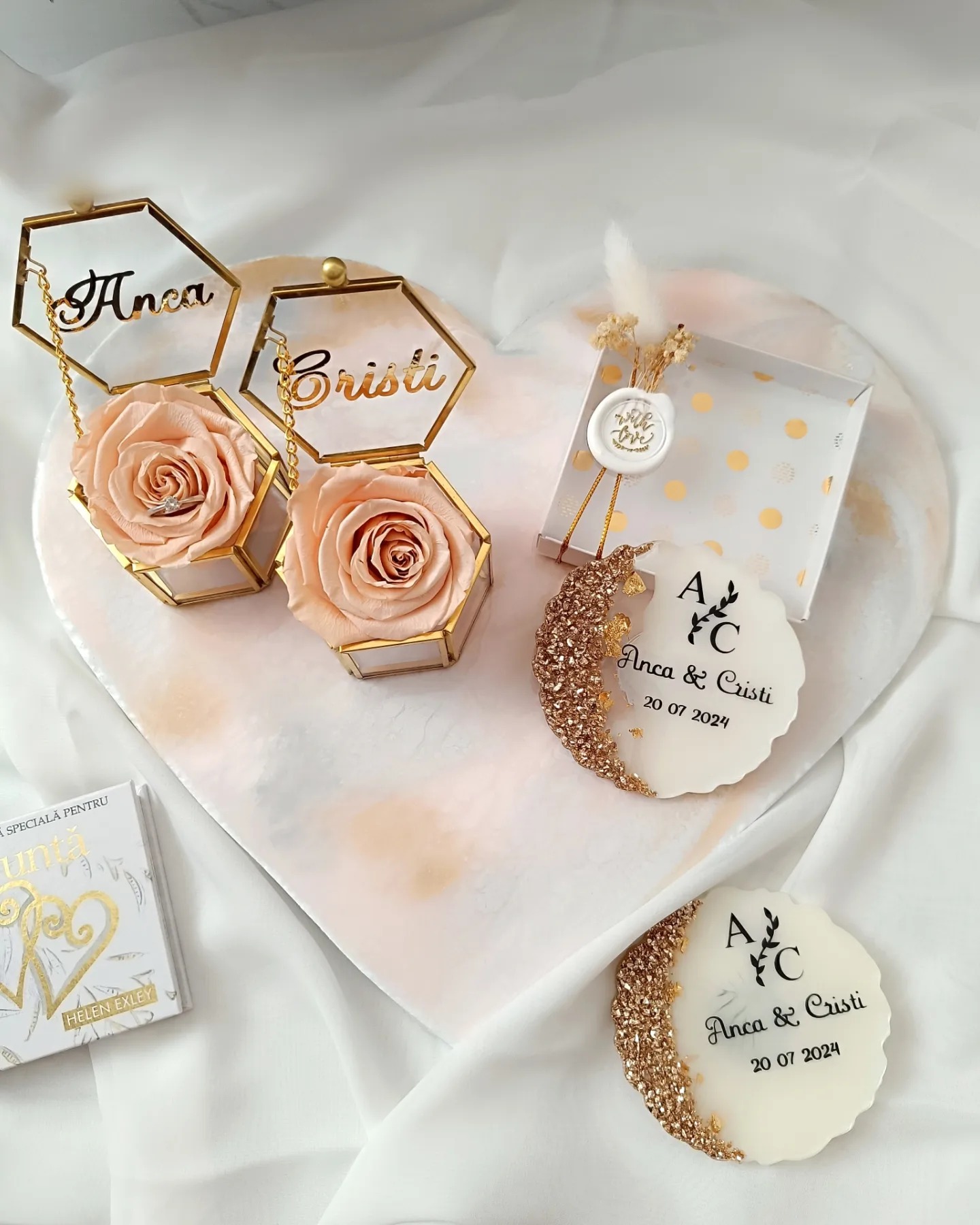 Cutie verighete Elegant Collections