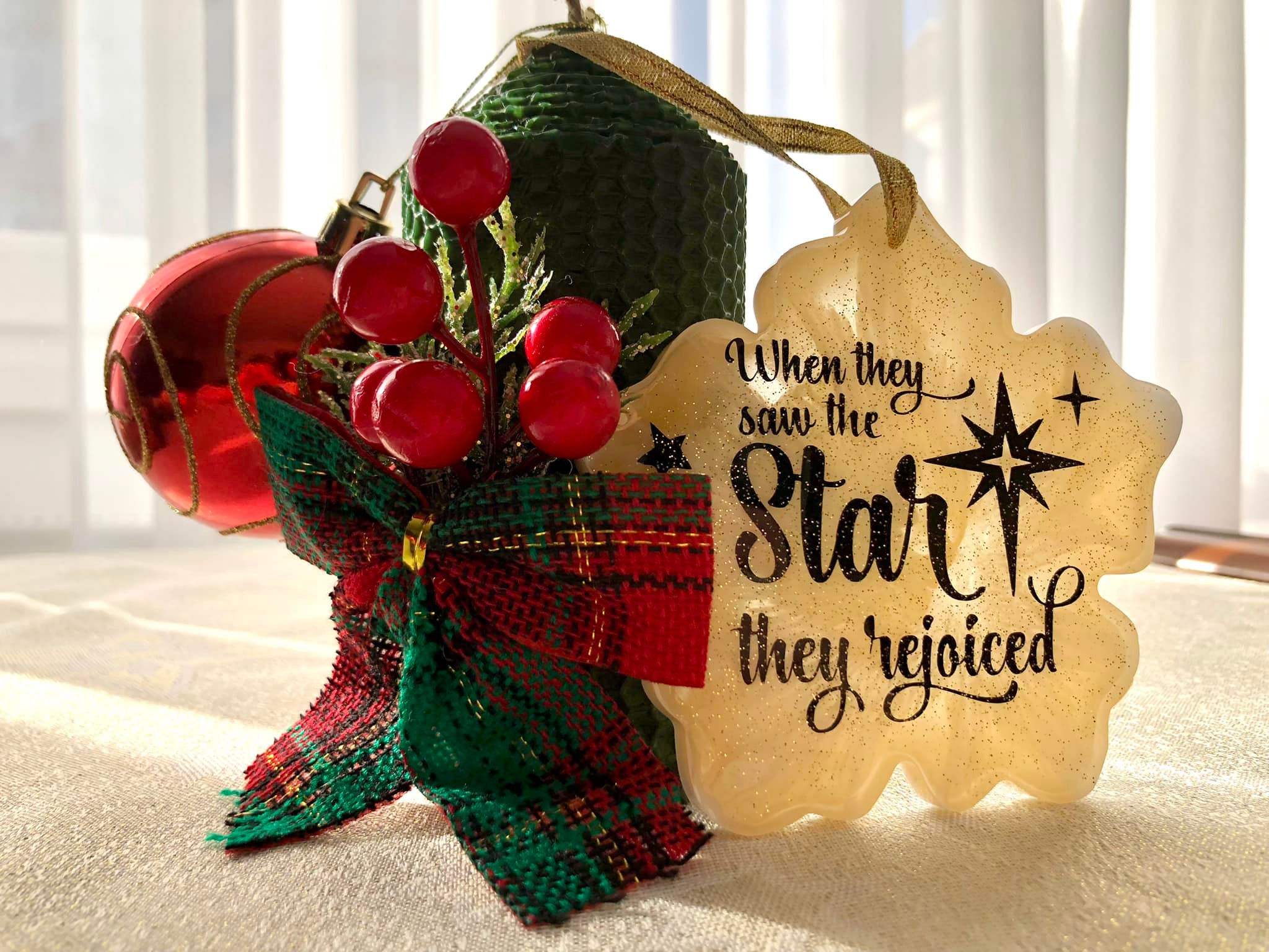 Decorațiuni brad rășină epoxidică stea