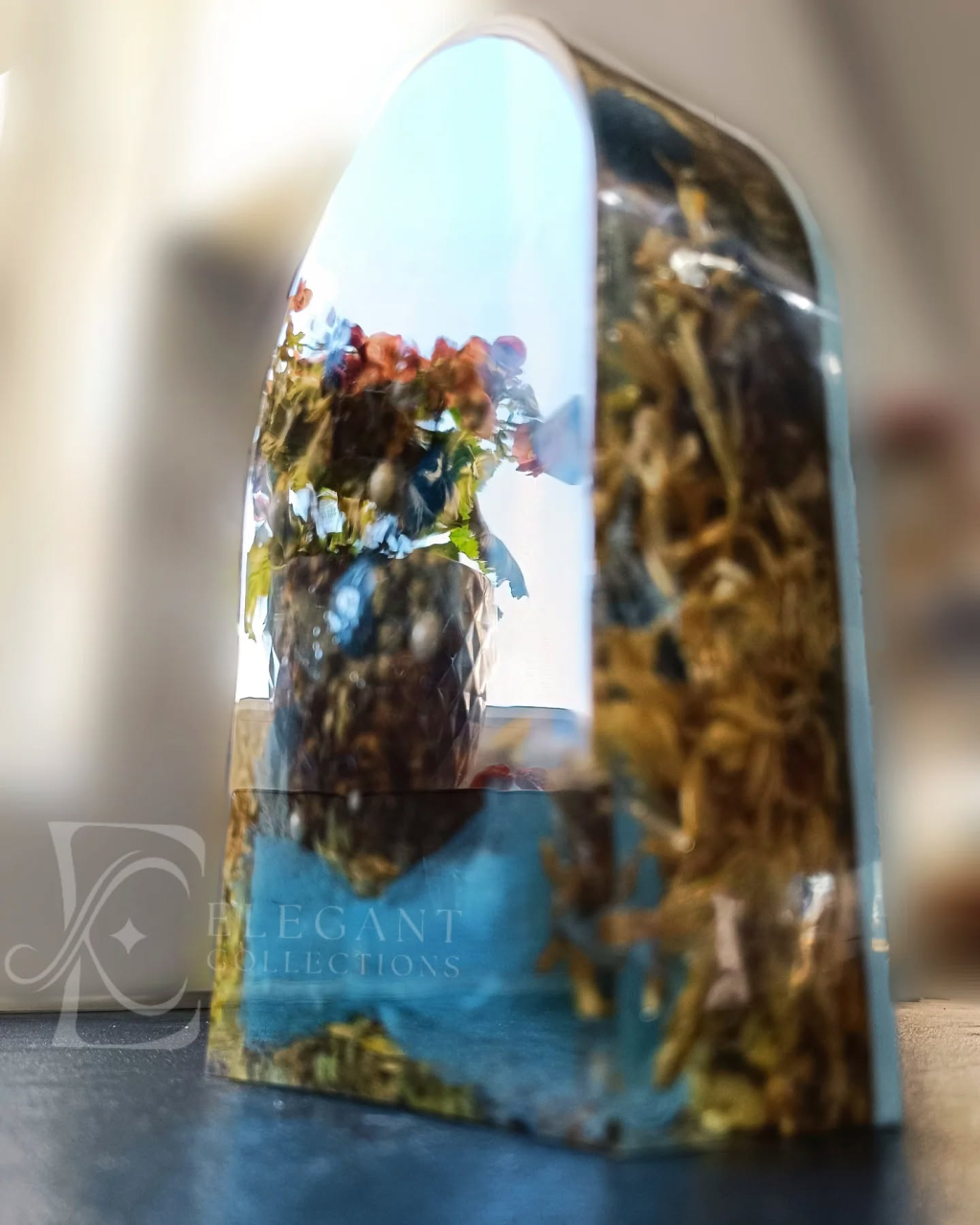 Keepsake buchet mireasă în rășină epoxidică ARCH [2]