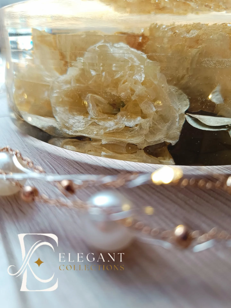 Full Moon Keepsake buchet mireasa flori incapsulate in rasina [4]