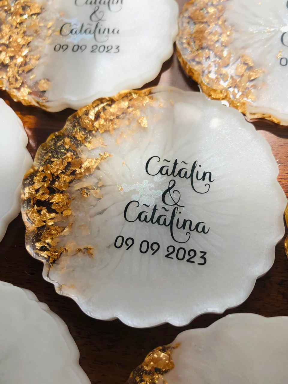 BRIGHT GOLD – Mărturii personalizate din rășină epoxidică handmade [3]