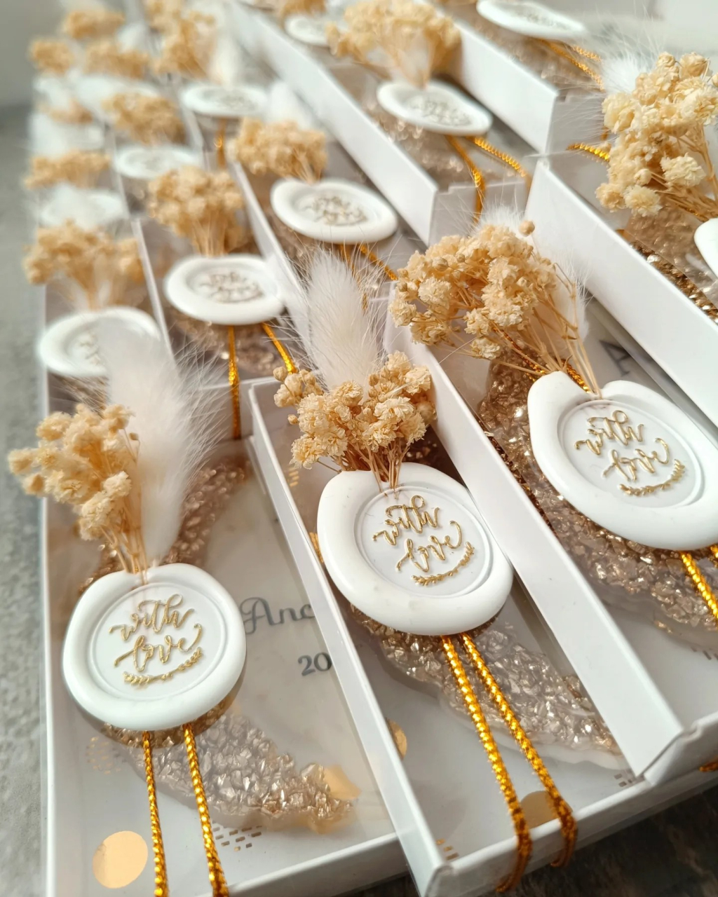 Mărturii GEODE din rășină epoxidică pentru nuntă și botez [11]