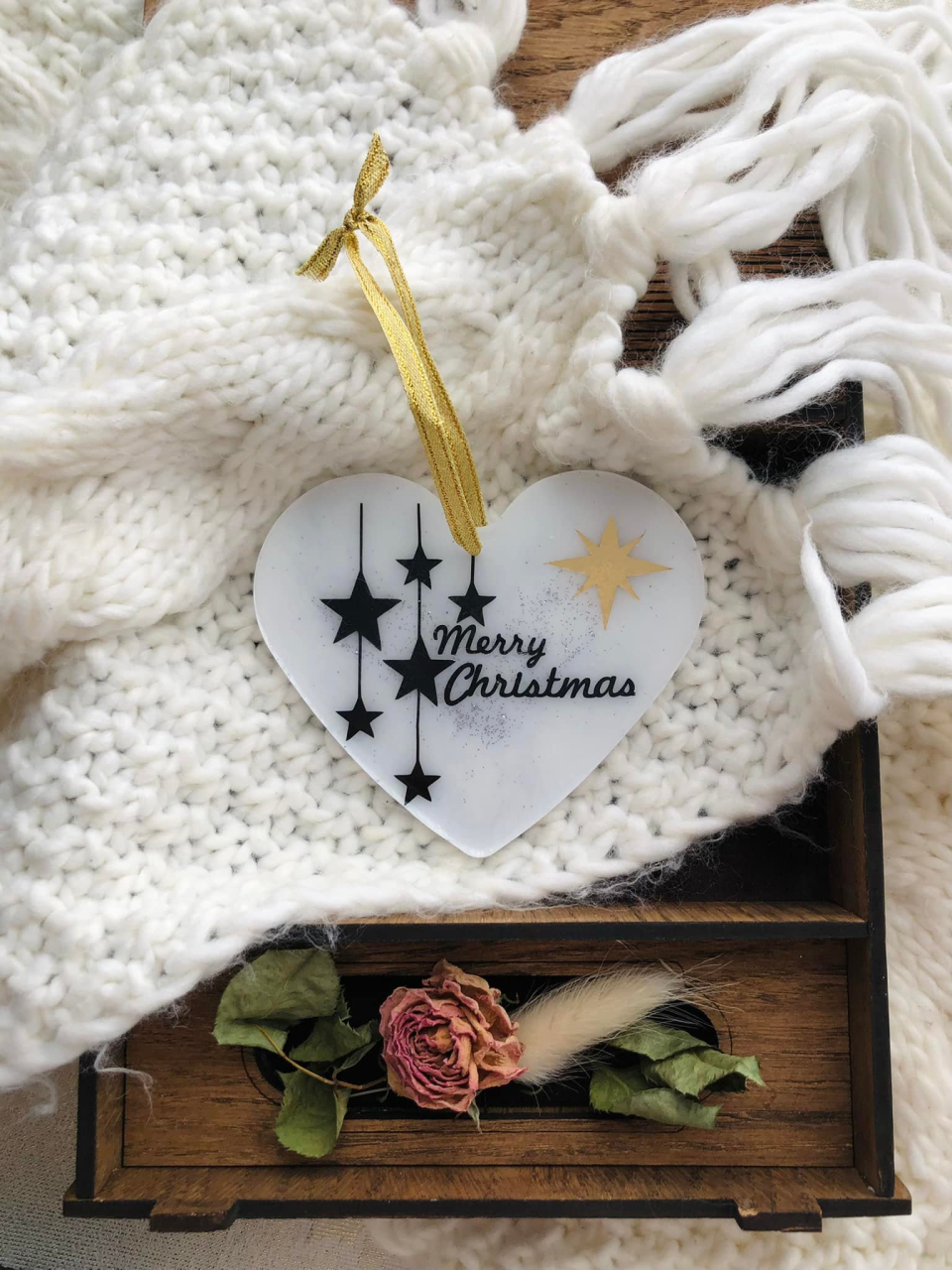 Mărturii HEART din rășină epoxidică pentru nuntă și botez [14]