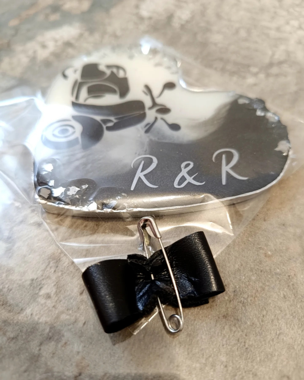 Mărturii HEART din rășină epoxidică pentru nuntă și botez [22]