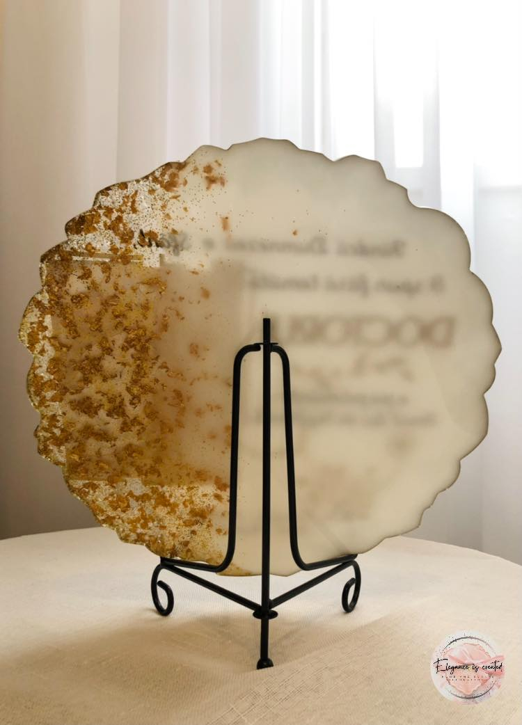 MEMOTAG MAXI – Suport mesaj personalizat din rășină epoxidică handmade 25 cm [2]