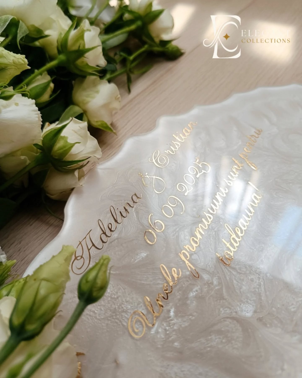 BEST SELLER – Platou din rășină epoxidică handmade unicat [7]