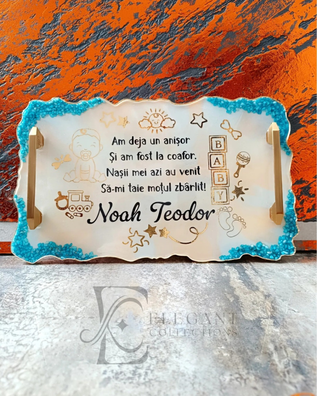 MODERNA – Platou din rășină epoxidică handmade unicat [8]