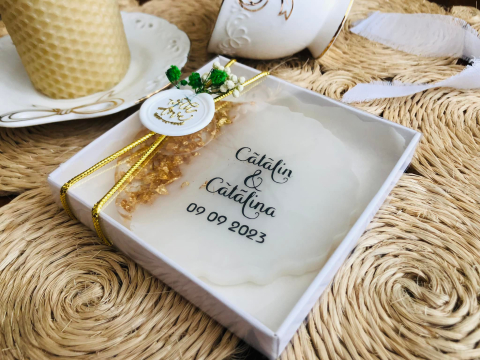 BRIGHT GOLD – Mărturii personalizate din rășină epoxidică handmade [4]