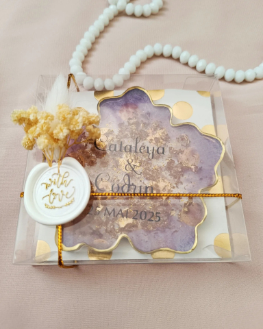 Mărturii CATALEYA din rășină epoxidică pentru nuntă și botez [4]