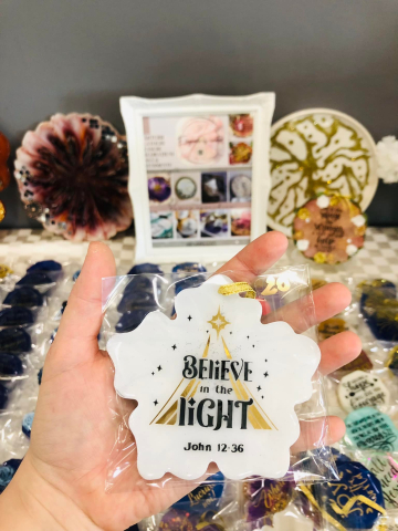 Mărturii CATALEYA din rășină epoxidică pentru nuntă și botez [10]