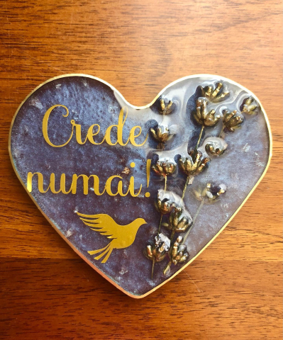 Mărturii HEART din rășină epoxidică pentru nuntă și botez [25]