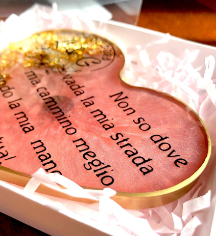 Mărturii HEART din rășină epoxidică pentru nuntă și botez [4]