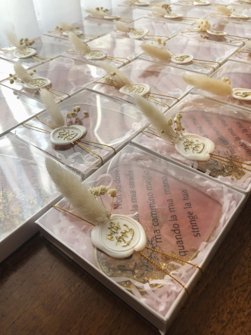 Mărturii HEART din rășină epoxidică pentru nuntă și botez [5]