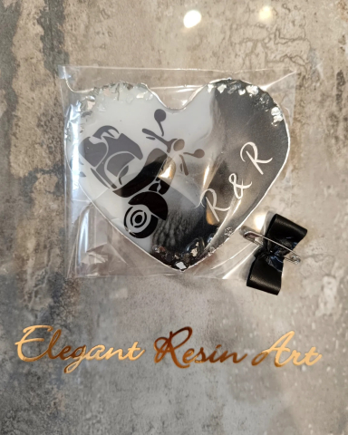Mărturii HEART din rășină epoxidică pentru nuntă și botez [22]