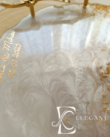 BEST SELLER – Platou din rășină epoxidică handmade unicat [5]