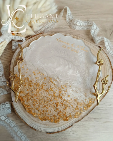 Platouri din rășină epoxidică - BEST SELLER – Platou din rășină epoxidică handmade unicat