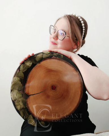 Platouri din rășină epoxidică - RESINERA – Platou din rășină epoxidică handmade unicat personalizat