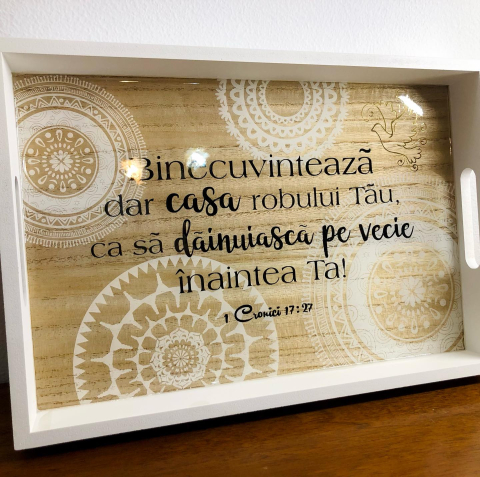 Platou WOODEX - WOODEX – Platou din rășină epoxidică handmade unicat rotund sau dreptunghiular