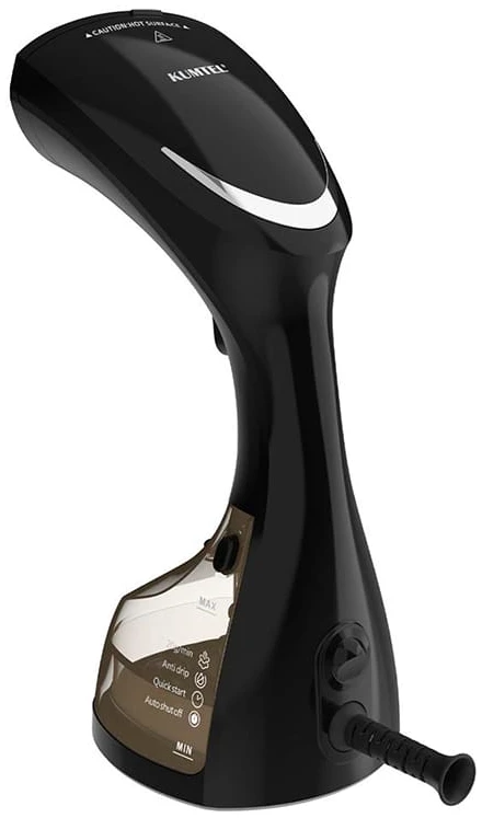 Aparat de calcat vertical Kumtel HMGS-02, portabil, Putere 1500 W, Debit de abur 20 g/min, Pornire rapida in 20s, Rezervor detasabil,Negru [4]