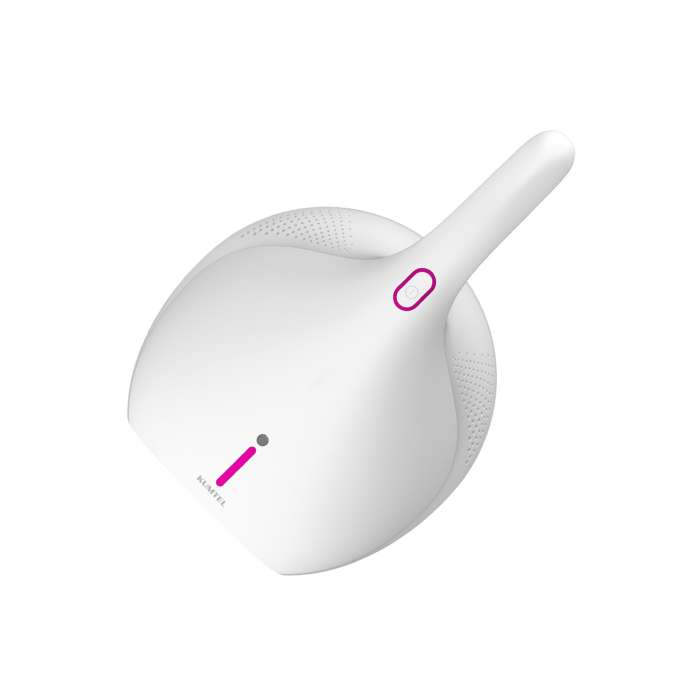 Aspirator anti-acarieni Kumtel HMVC-01,450 W, 8.000 vibratii/min, lampa UV, aer cald, 4 roti, alb [3]