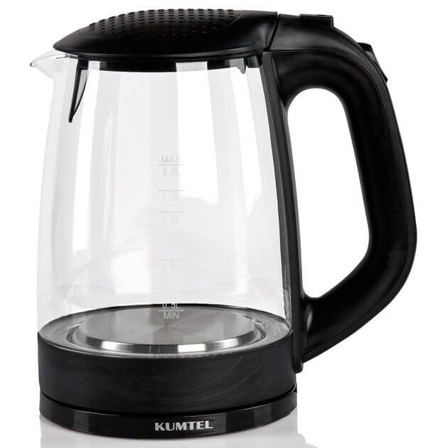 Fierbator Kumtel HMK-03, 2l, 2200W, oprire automata, filtru detasabil, negru [1]