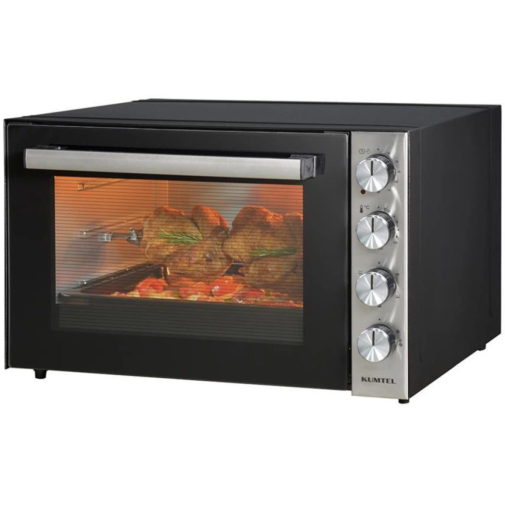 RESIGILAT_Cuptor electric Kumtel LX-9645 GRANIT Pizza, Rotisor XXL, 70 litri, 2000 W, Rotisor, Convectie, 7 moduri de gatit, interior Granit, geam dublu, negru/inox - Copie [8]