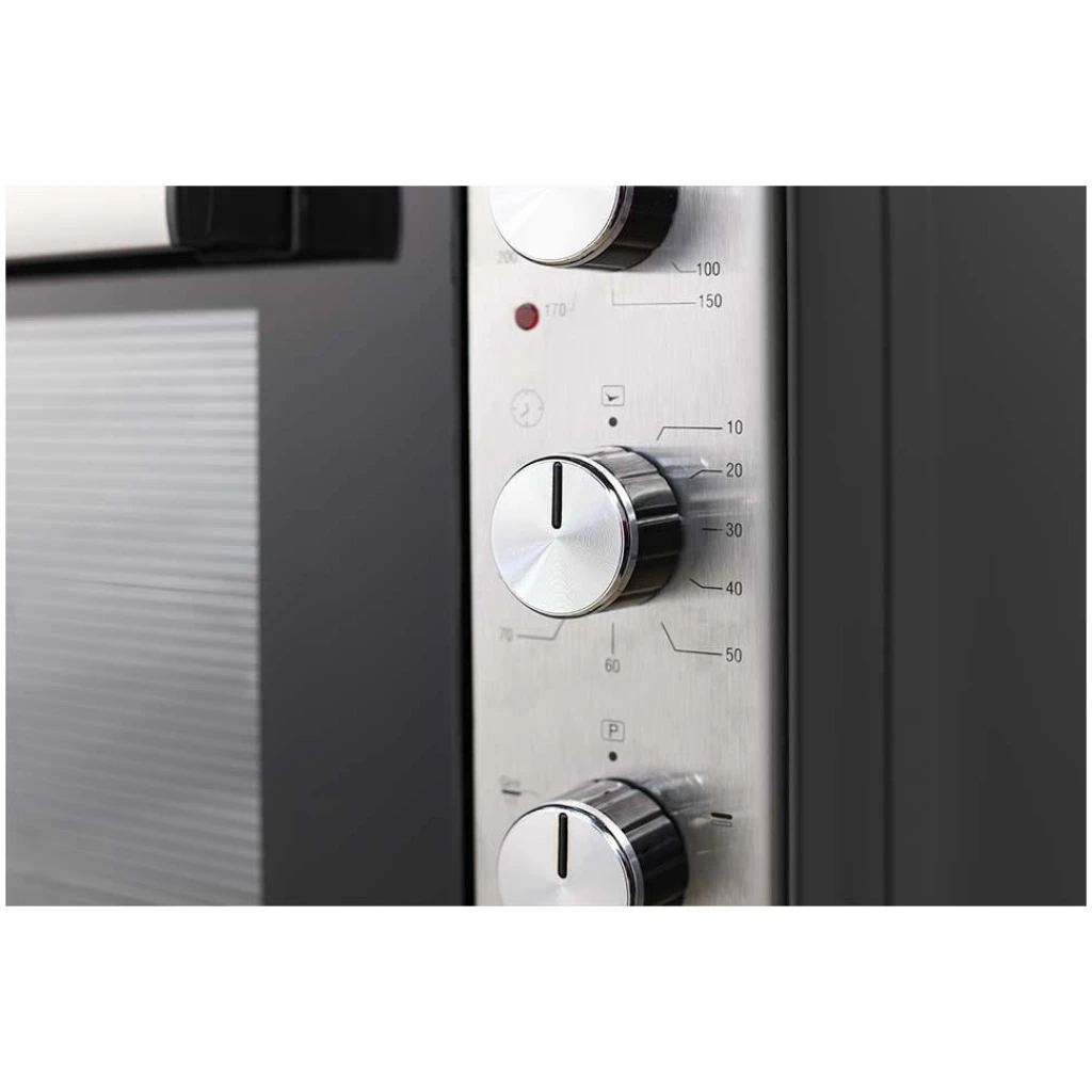 RESIGILAT_Cuptor electric Kumtel LX-9645 GRANIT Pizza, Rotisor XXL, 70 litri, 2000 W, Rotisor, Convectie, 7 moduri de gatit, interior Granit, geam dublu, negru/inox - Copie [6]
