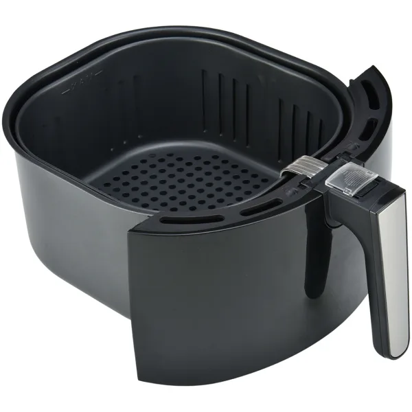 RESIGILAT – Kumtel HAF-03 XXL Friteuza cu aer cald FastFryer, Putere 1800 W, Capacitate 8.5L, Timer până la 30 de minute, temperatură reglabilă până la 200°C, Negru [5]
