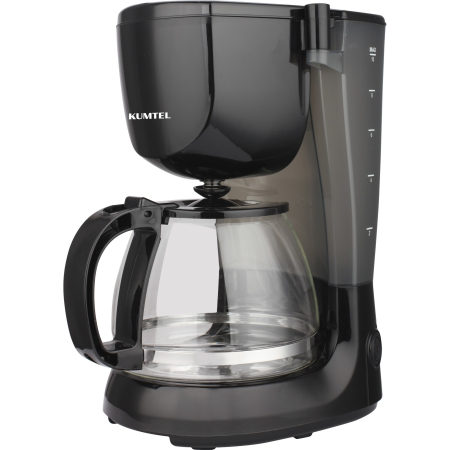 Cafetiera Kumtel HFCM-01, 750W, 1,25 l, functie antipicurare, oprire automata, negru [0]