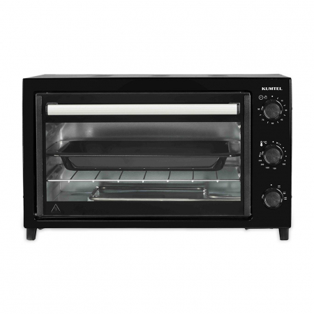Cuptoare electrice - Cuptor electric Kumtel KF-5320.K, 32 litri, 1420 W, Temporizator, Negru