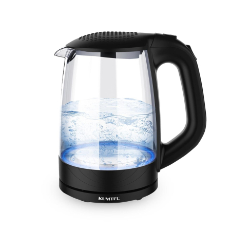 Fierbator Kumtel HMK-03, 2l, 2200W, oprire automata, filtru detasabil, negru [2]