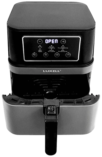 Friteuză cu aer cald Luxell LXAF-01 XXL FastFryer, Putere 1850 W, Capacitate 7.5L, 6 programe automate, Functie mentinere la cald, Inox [3]