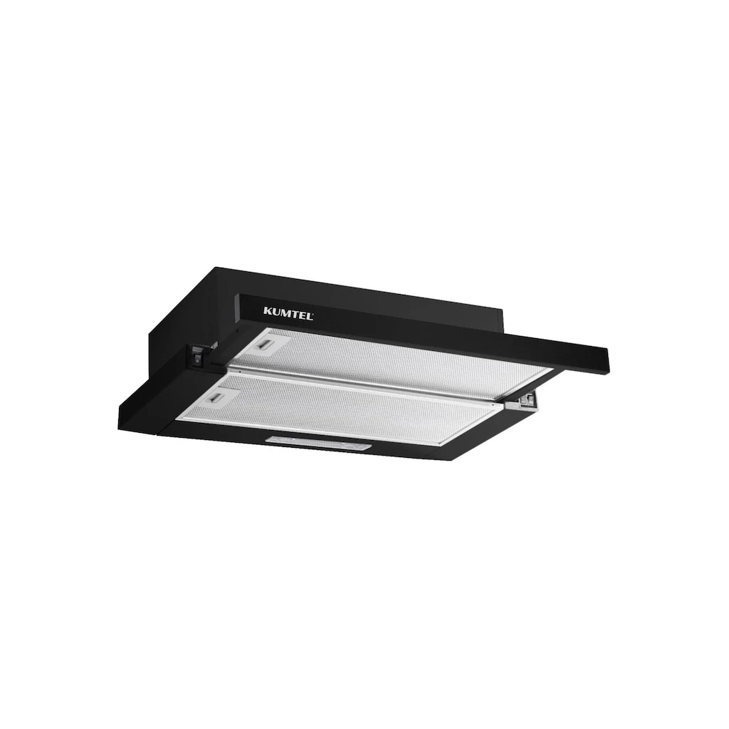 Hota incorporabila telescopica Kumtel DS6-905BX, Putere de absorbtie 450 mc/h, 3 Trepte de viteza, Iluminare LED, Inox [1]