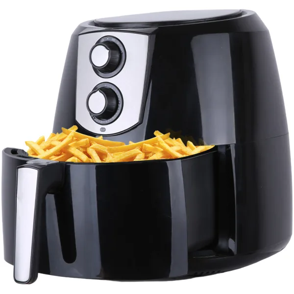 RESIGILAT – Kumtel HAF-03 XXL Friteuza cu aer cald FastFryer, Putere 1800 W, Capacitate 8.5L, Timer până la 30 de minute, temperatură reglabilă până la 200°C, Negru [3]