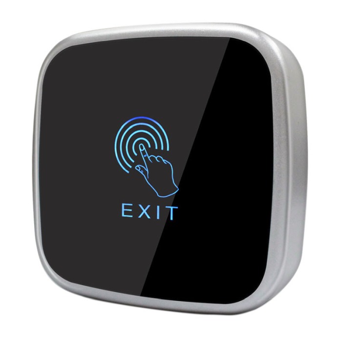 Buton de iesire E-LOCKS "Touch", aplicat, gri, din plastic [2]