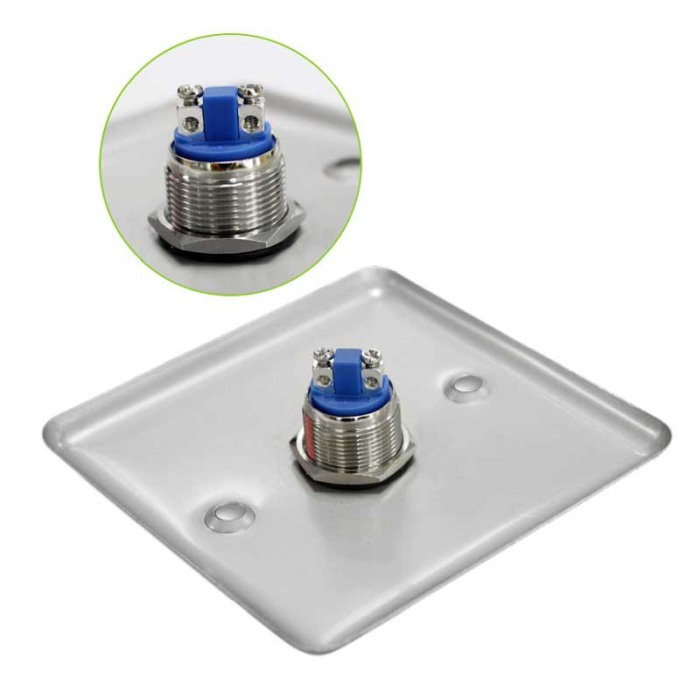 Buton de iesire incastrabil, din inox, E-LOCKS [3]