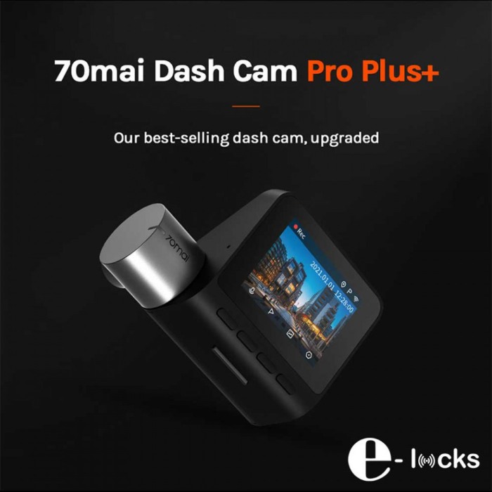 Camera auto DVR Xiaomi 70MAI A500S Dash Cam Pro Plus, 2.7K 1944p, IPS 2.0", 140 FOV, ADAS, GPS, Night Vision, Monitorizare parcare [3]