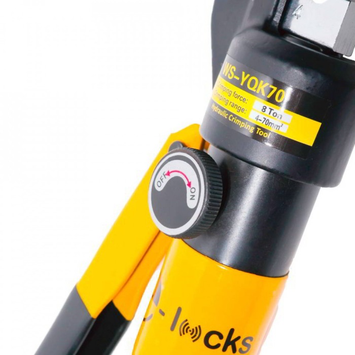 Cleste hidraulic pentru sertizare E-LOCKS, 4-70 mm2, model YQK-70ELCK [6]