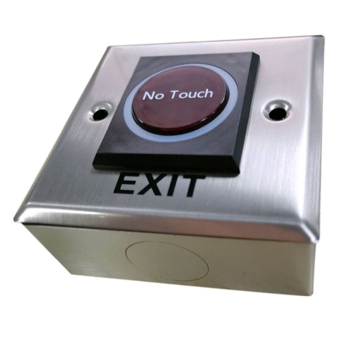 Cutie metalica pentru butoane de iesire, din inox, E-LOCKS [2]