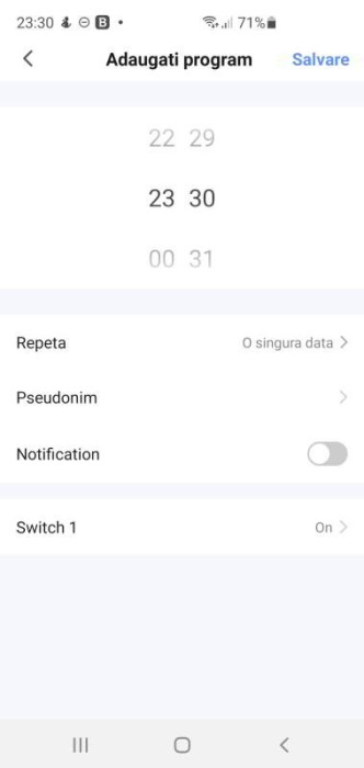 Intrerupator dublu Smart Home WiFi Tuya, cu actionare mecanica, negru, model SSD86-02AJAI-Black [6]