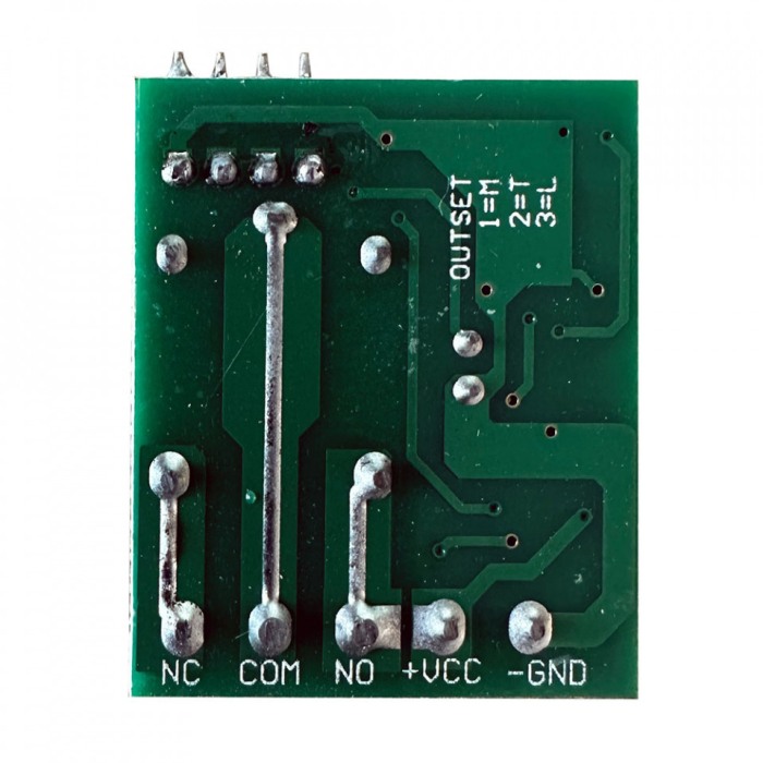 Releu radio cu telecomanda, E-LOCKS, tip RC5B, 433 Mhz, 7 moduri de functionare, 12 V [3]