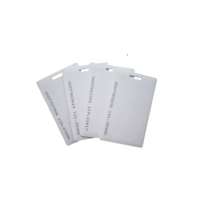 Set 10 bucati Carduri de proximitate RFID, 1,8 mm grosime, E-LOCKS, 125 KHz, chip EM4100 read only [3]