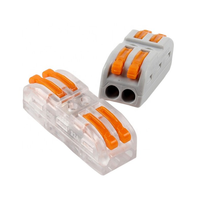 Set 11 bucati Conectori rapizi pentru conductori electrici, E-LOCKS, cu levier, 4, 5 si 6 pini, plastic [2]