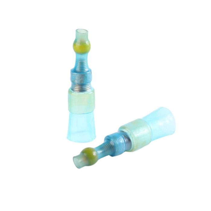 Set 20 morsete termocontractibile, cu spirala de cupru si lipire cu cositor, E-LOCKS, galbene, diametru 9,0 mm [2]
