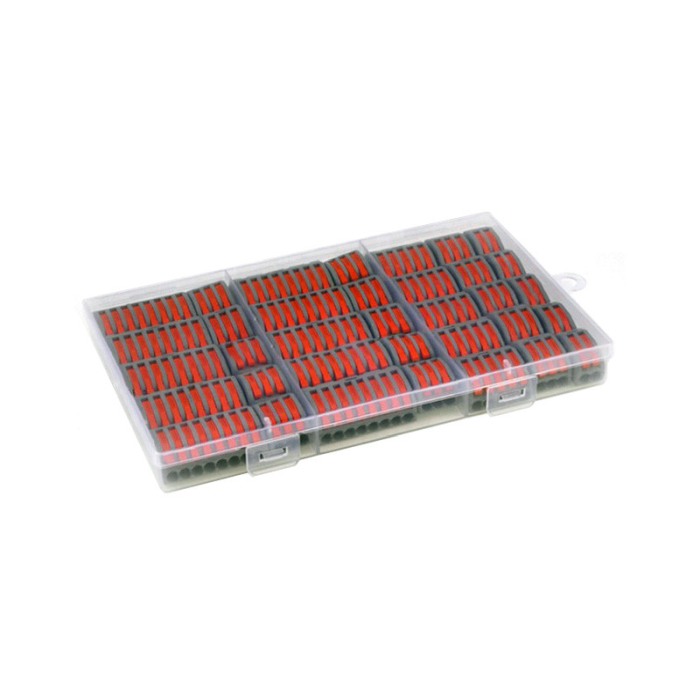 Set 35 bucati Conectori rapizi pentru conductori electrici, E-LOCKS, cu levier, 2, 3, 5 si 8 pini, plastic [2]