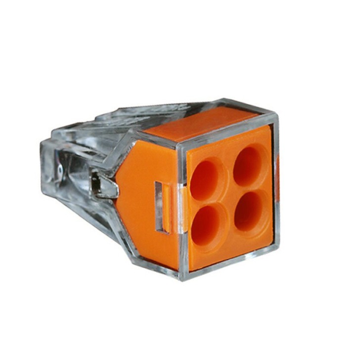 Set 71 bucati Conectori push-in pentru conductori electrici, E-LOCKS, 2, 4, 6 si 8 pini, plastic [5]